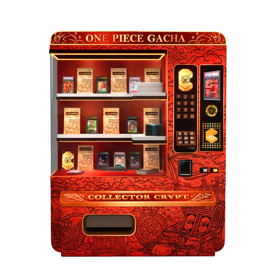 One Piece Emperor Pack machine on Collector Crypt